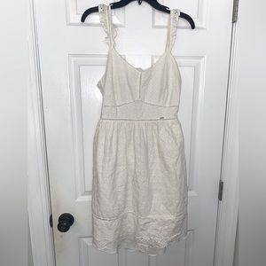 Superdry white sundress.  Size 10